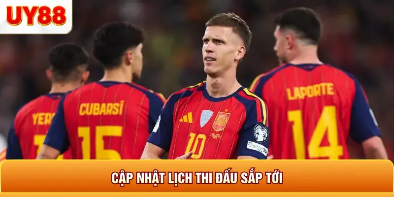 Cập nhật lịch thi đấu sắp tới Cập nhật lịch thi đấu sắp tới