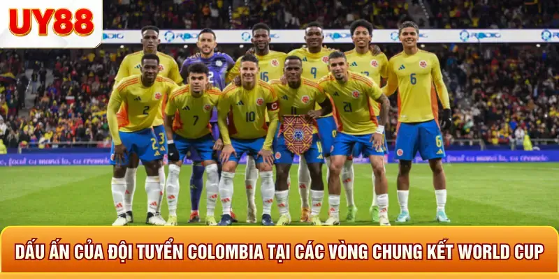 Dấy ấn của đội tuyển colombia tại các bòng chung kết world cup Dấy ấn của đội tuyển colombia tại các bòng chung kết world cup