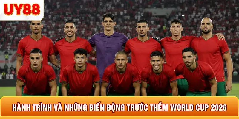 Hành trình và những biến động trước thềm world cup 2026 Hành trình và những biến động trước thềm world cup 2026